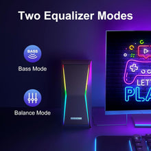 Load image into Gallery viewer, Immersive Bluetooth 5.0 Speakers with Dual Sound Modes and Creative Lights