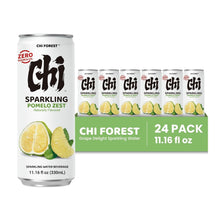 Load image into Gallery viewer, Refreshing Pomelo Sparkling Water - Zero Sugar, 24-Pack of 11.16 fl oz Cans