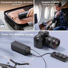 Load image into Gallery viewer, High-Capacity 27000mAh Portable Power Bank with 100W AC Outlet &amp; Fast Charging