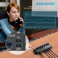 Load image into Gallery viewer, Compact Audio Splitter &amp; Headphone Amp for Studio &amp; Stage - 1/4" &amp; 1/8" Output