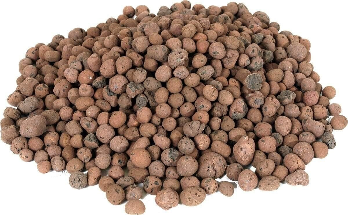 Versatile 40L Brown Clay Pebbles - Ideal for Gardening, Hydroponics & Décor