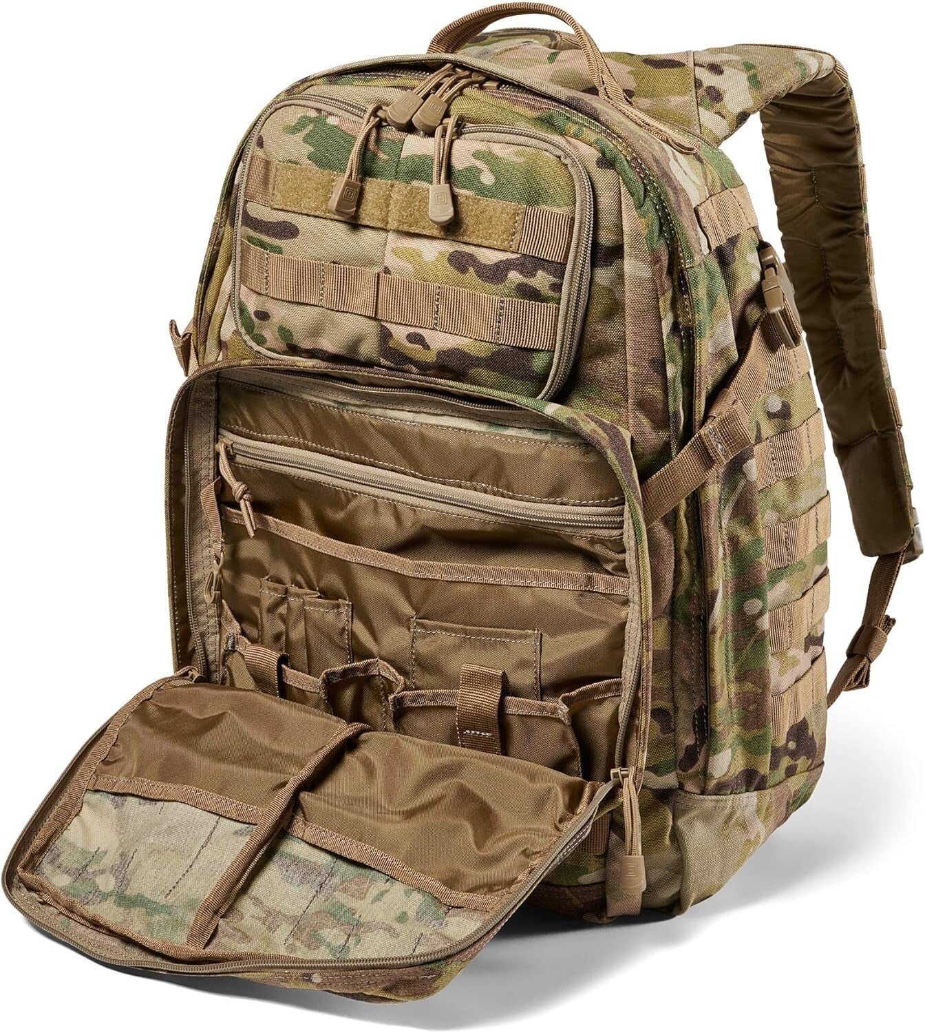 Water-Resistant Tactical Backpack - 37L Rush 24 2.0 for Outdoor Adventures