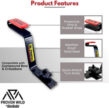 Load image into Gallery viewer, Durable Hi-Profile Bow Holder for Compound &amp; Crossbows - Tree Stand Accessory