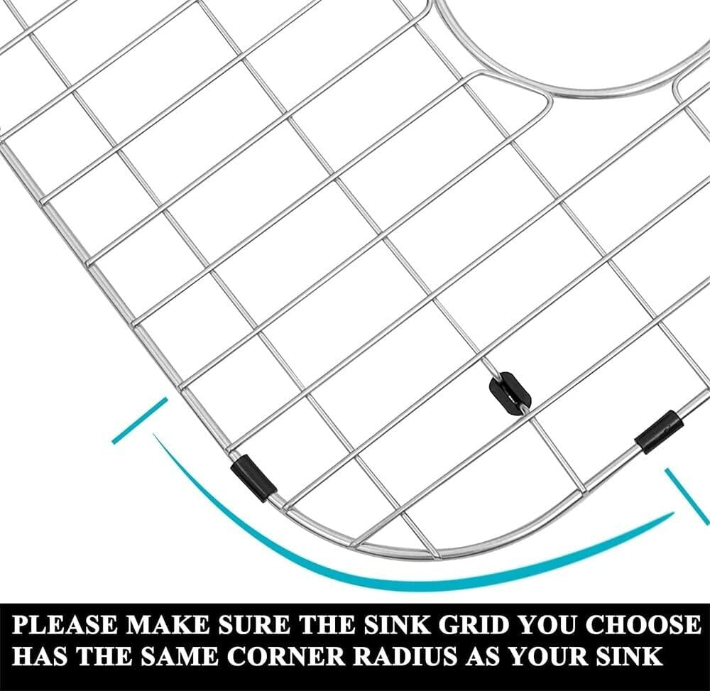 Easy-Clean Sink Protector Grid - 26"L x 14"W, Ideal for Kitchen Organization