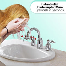 Load image into Gallery viewer, Instant Activation Faucet Eye Wash Station - OSHA/ANSI Compliant Safety Solution