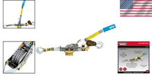 Load image into Gallery viewer, USA Made 2 Ton Pow'R Pull Cable Winch with Comfortable Grip &amp; Heavy Duty Hooks