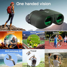 Load image into Gallery viewer, Lightweight 10x25 Binoculars for Kids &amp; Adults - Ideal for Sports &amp; Travel