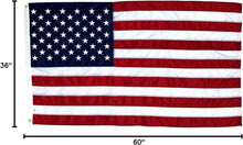 Load image into Gallery viewer, Celebration-Ready 3x5 American Flag - Weather-Proof with Reinforced Construction