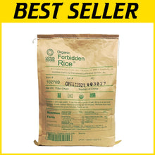 Load image into Gallery viewer, Nutritious Organic Black Rice - Whole Grain, Gluten-Free &amp; Vegan - 11lb Bag