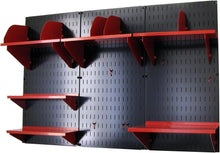 Load image into Gallery viewer, Wall Mounted Office Organizer with 3 Slotted Panels – Metal &amp; Durable Storage