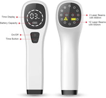 Load image into Gallery viewer, Portable Cold Laser Therapy Device for Joint and Muscle Relief – Dual Wavelength