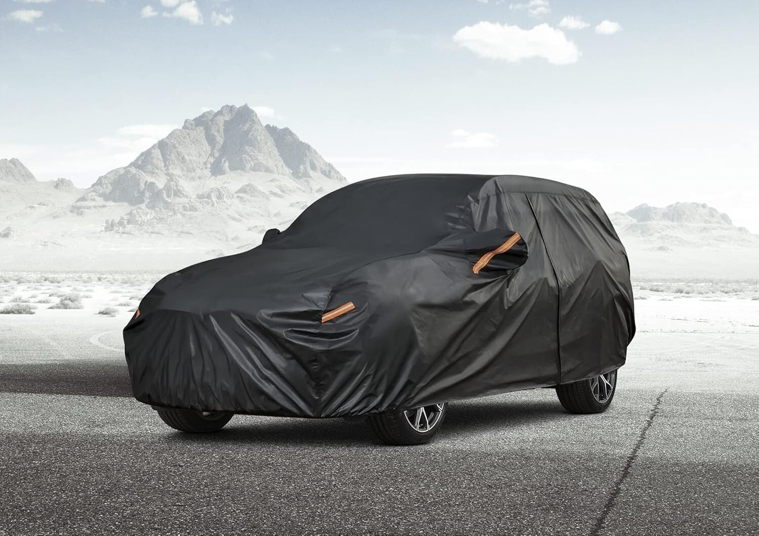 Durable 7-Layer SUV Car Cover - Full Exterior Protection for 182-190 Inch Models