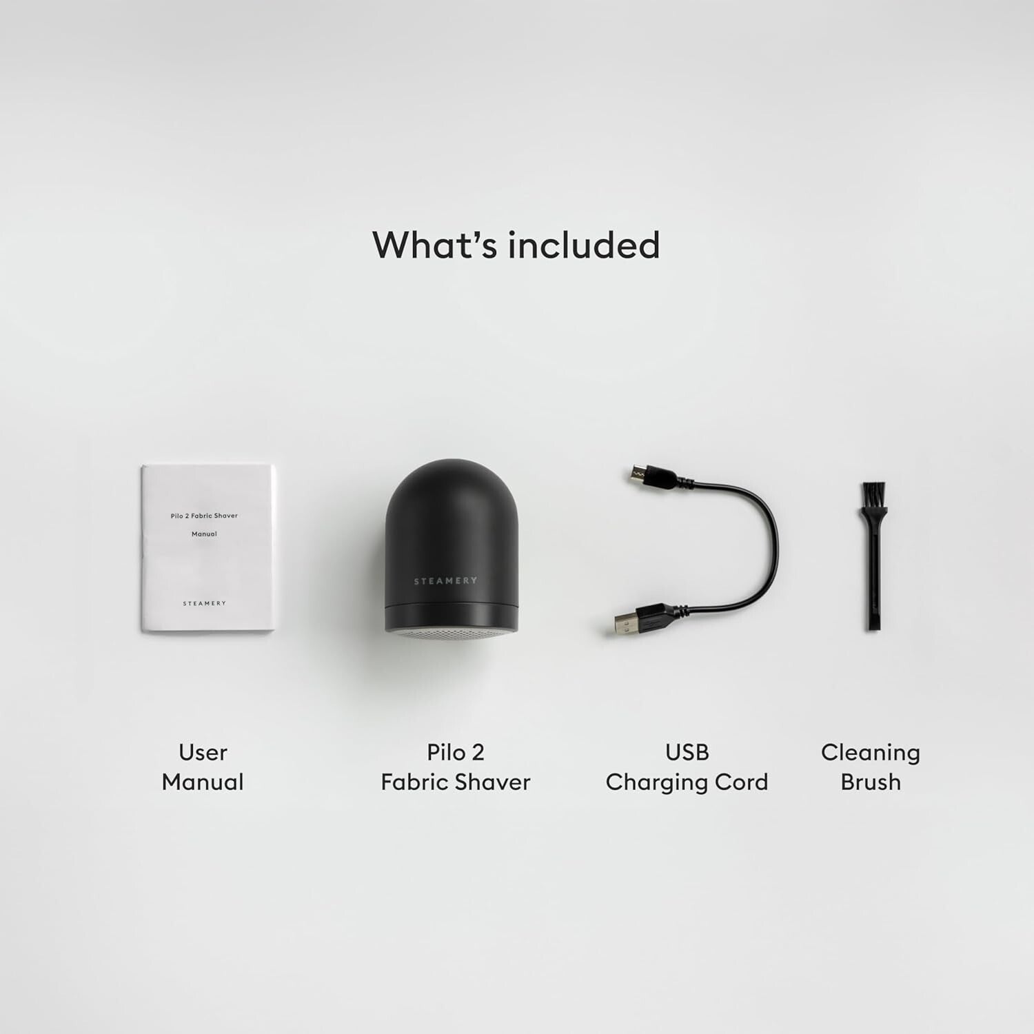 Efficient Pilo 2 Fabric Shaver - Rechargeable for Long-lasting Lint Removal