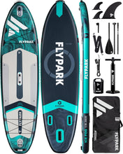 Load image into Gallery viewer, Sturdy 11' Inflatable SUP with Camera Mount &amp; Accessories - 430 lb Capacity