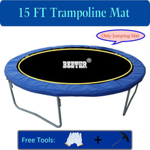 Load image into Gallery viewer, Trampoline Replacement Mat for 15ft Frame - UV Resistant &amp; Easy Setup Included