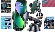 Load image into Gallery viewer, Military-Grade Phone Holder: Strong Suction Cup &amp; Clip for Cars | 2025 Upgrade