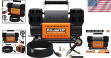 Load image into Gallery viewer, Heavy-Duty Dual Cylinder Air Compressor Kit with Digital Pressure Gauge, 150 PSI