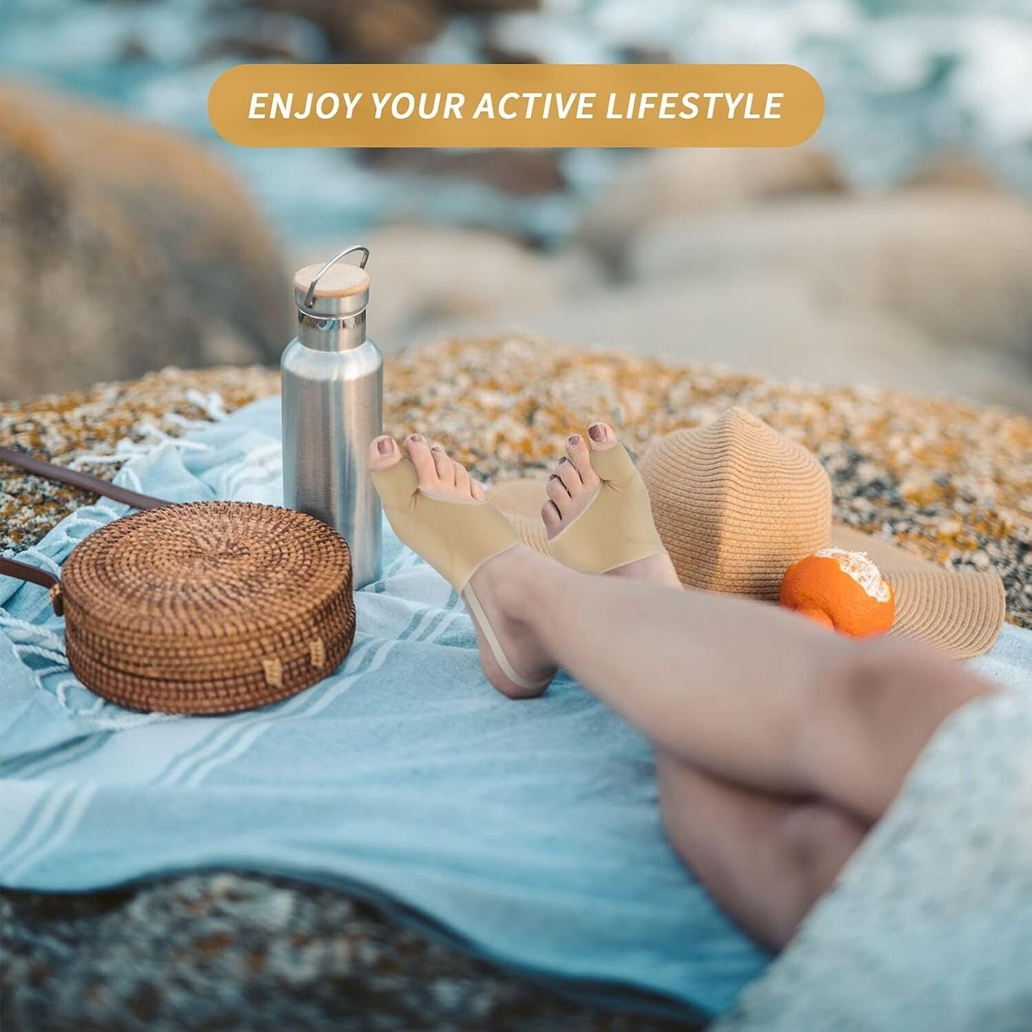 Breathable Bunion Splint for Men & Women - Effective Hallux Valgus Pain Relief