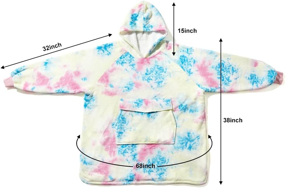 Cozy Wearable Blanket Hoodie - The Ultimate Oversized Gift for Comfort Lovers