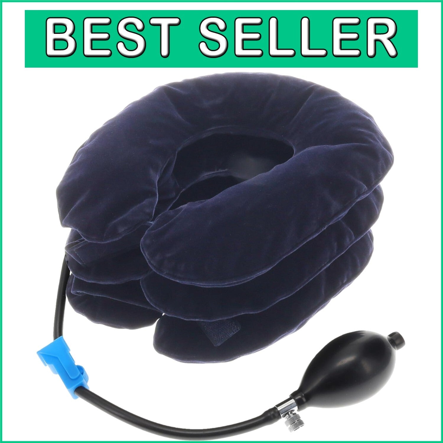 Cervical Traction Neck Support Collar - Easy-to-Use for Neck Discomfort Relief