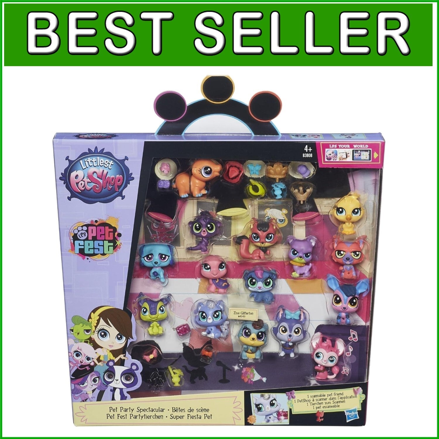 Pet Fest Spectacular Collector Pack with 15 Pets & Customizable Deco Bits