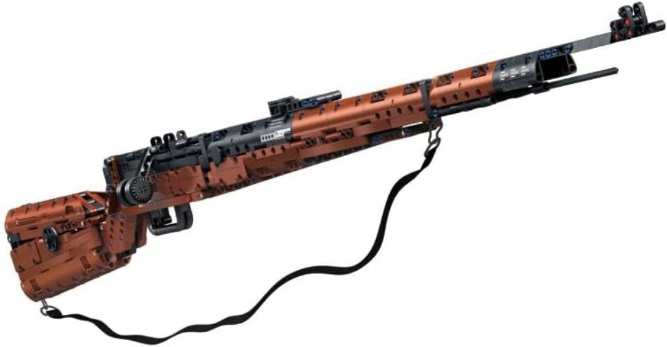 Collectible 1:1 Sniper Gun Building Blocks Set - Creative Military Display