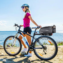 Load image into Gallery viewer, Reflective Waterproof Bike Bag - 9.5L Capacity Trunk Carrier with Shoulder Strap