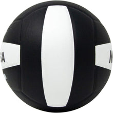 Load image into Gallery viewer, 9-Inch Black/White Official Size Volleyball – Ideal for Adult Training Sessions