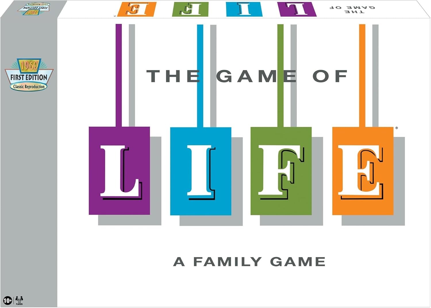 1960 The Game Of Life Classic Board Game - Nostalgic Family Fun for 2-6 Players