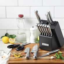 Load image into Gallery viewer, High-Quality 15-Piece Kitchen Knife Block Set with German Stainless Steel Blades