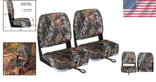Load image into Gallery viewer, Durable Marine-Grade Vinyl Boat Seats - Ergonomic Pair with Easy Installation