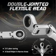 Load image into Gallery viewer, Versatile Chrome Vanadium Ratcheting Wrench Set - 25 PCS with Double Joints