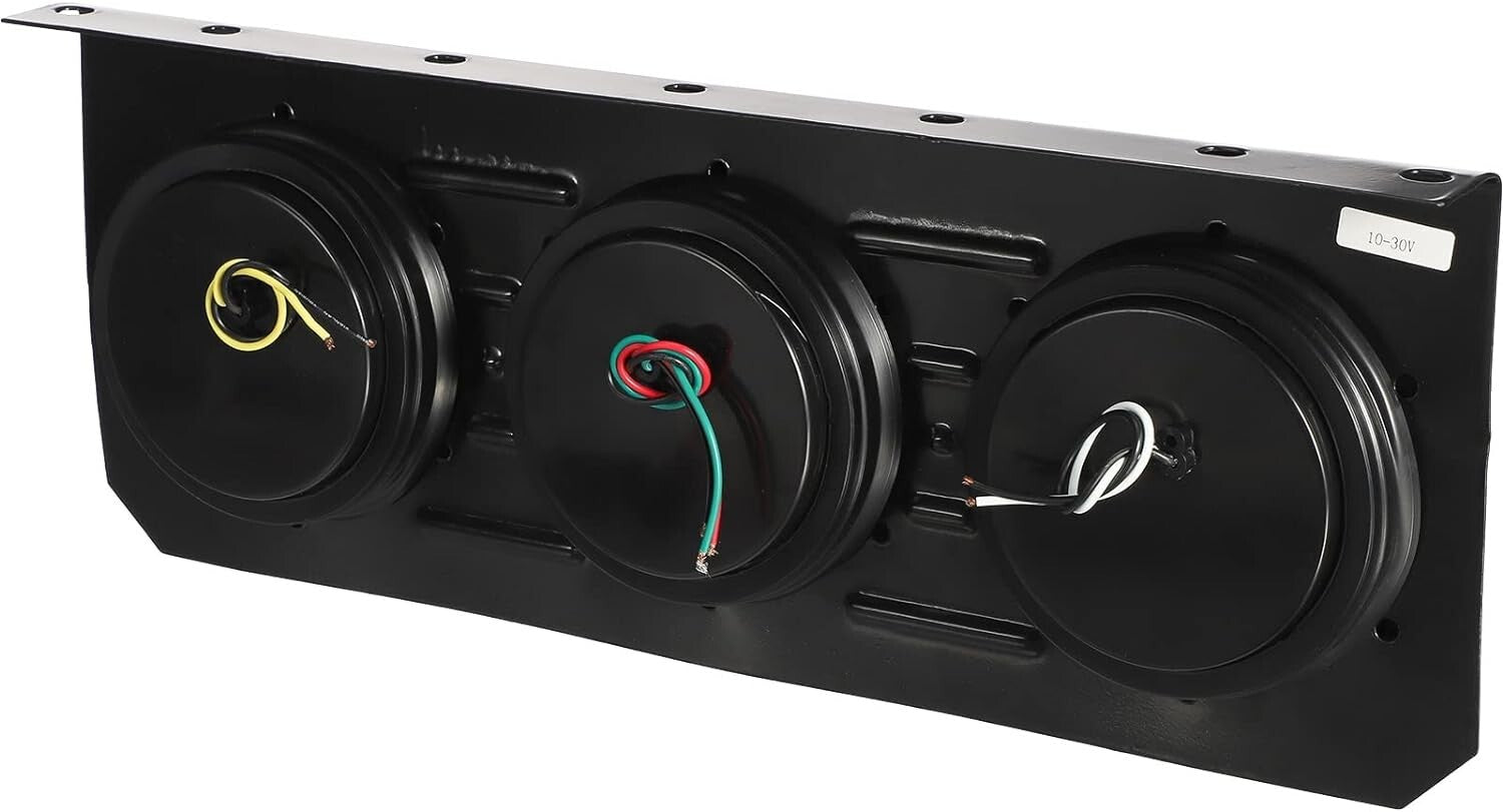 Durable 63 LED Trailer Tail Lights with Iron Bracket - Stop/Turn/Reverse Signals