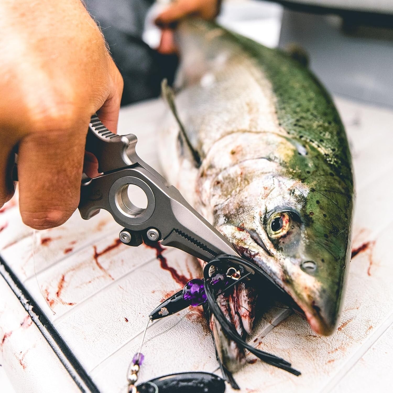 Durable 6.5" Titanium Fishing Pliers: Perfect for Inshore & Nearshore Adventures