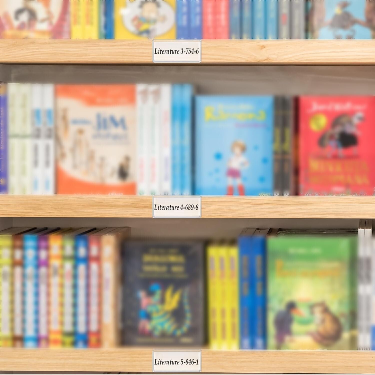 Clear Self-Adhesive Label Holder Pockets - 500 Count for Efficient Organization