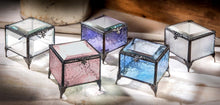 Load image into Gallery viewer, Victorian Purple Glass Jewelry Box - Stunning Table Top Storage for Treasures