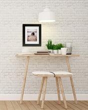 Load image into Gallery viewer, Versatile Black Wood Frame for 8x10/11x14 Photos - Wall/Tabletop Mounting
