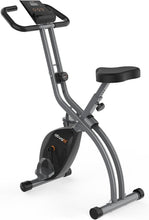 Load image into Gallery viewer, Durable Alloy Steel Folding Exercise Bike with Resistance Bands for All Heights
