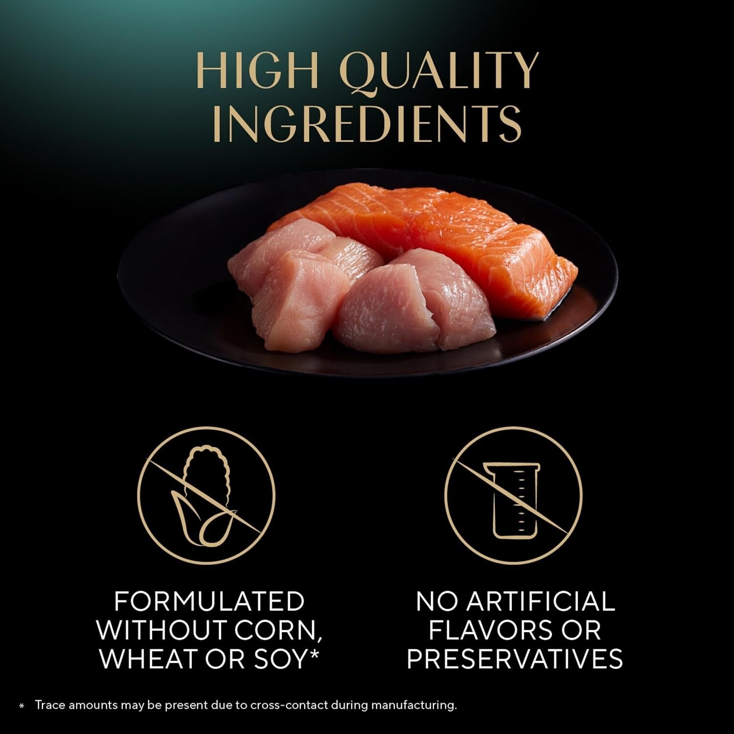 Delicious Wet Cat Food Pate - Chicken, Salmon & Turkey Variety Pack, 36 Servings