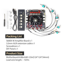 Load image into Gallery viewer, Dual Chip 2.1 Channel Amplifier Board with Multiple Inputs - 1200W Power