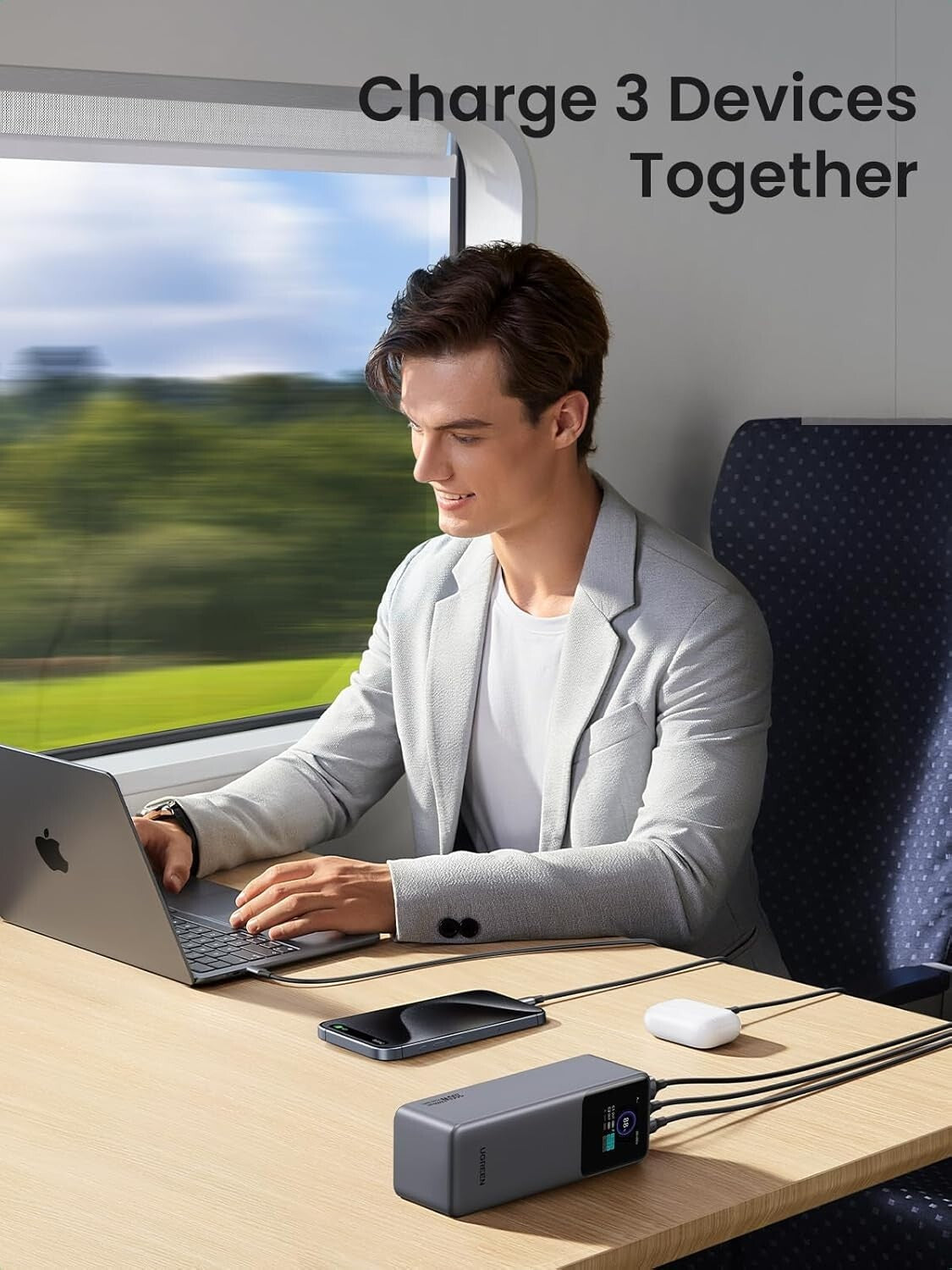 Nexode Power Bank - 25000mAh, 200W Fast Charger for Laptops & Mobile Devices