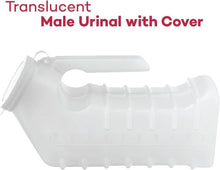 Load image into Gallery viewer, Translucent Portable Male Urinal with Graduated Scale – Easy Handling, 48 Count