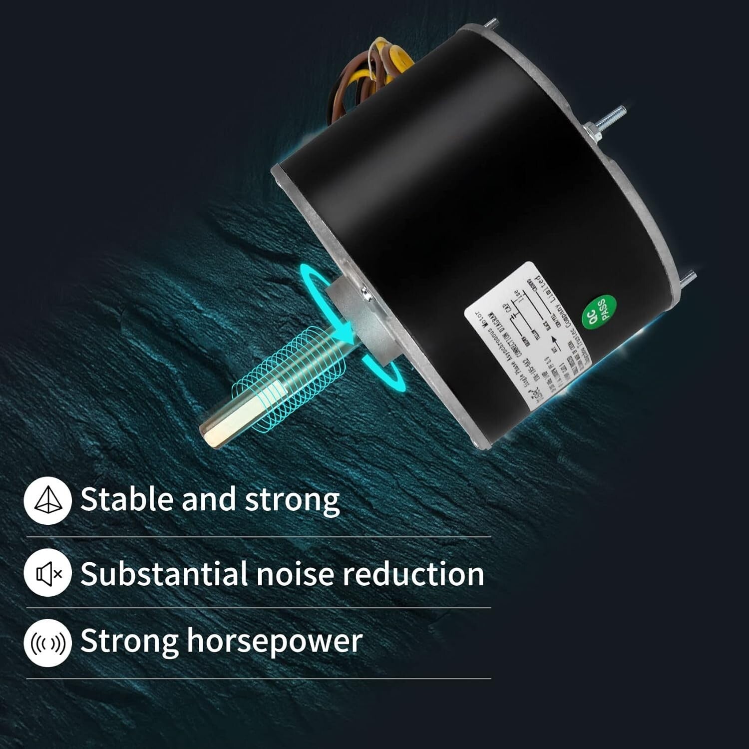 Energy-Efficient 1/4 HP Condenser Fan Motor 208/230V – Ideal OEM Replacement