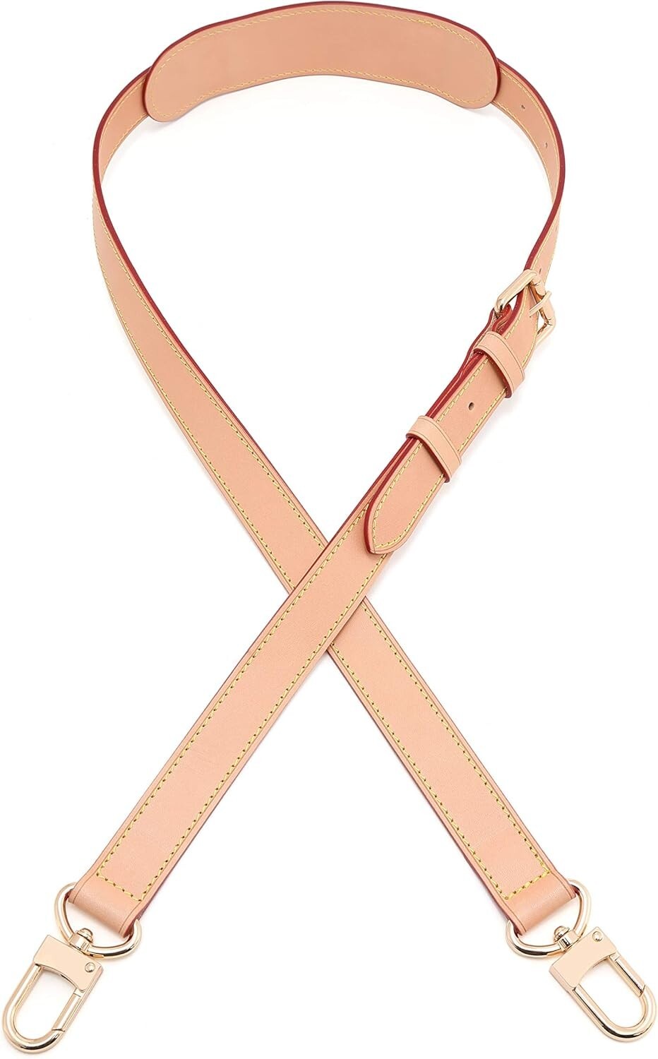 Patina Vachetta Leather Replacement Strap: Compatible with Keepall & Speedy Bags