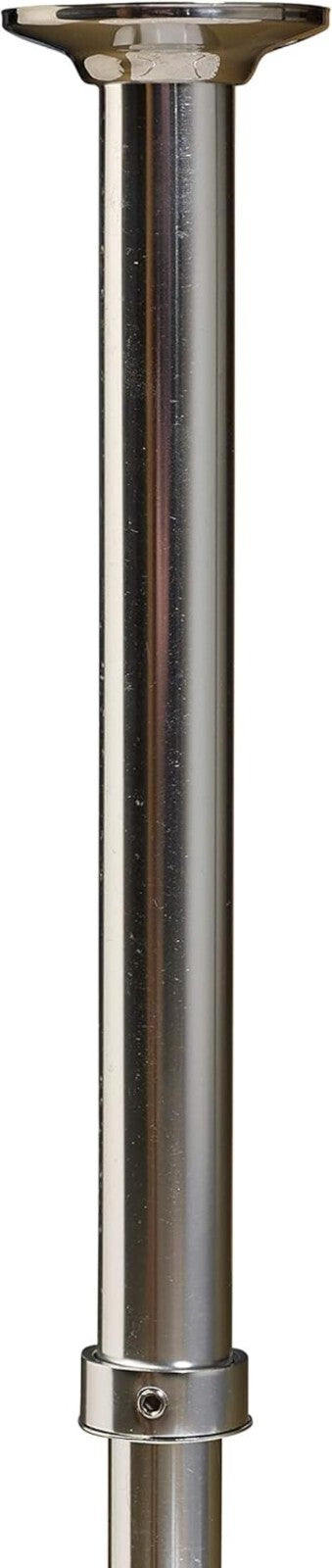 Durable Aluminum Hoop Shower Rod with Adjustable Mounting for Stylish Bathrooms