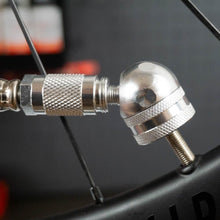 Load image into Gallery viewer, Prestaflator Bike Tire Inflator: Presta &amp; Schrader Compatibility, Compact Design