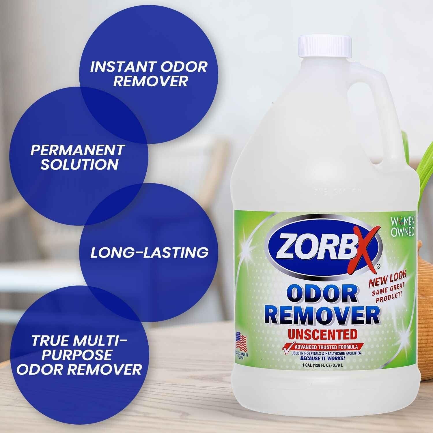Advanced 128 Oz Odor Remover Spray - Trusted Formula for Strong Odor Elimination