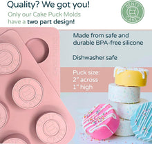 Load image into Gallery viewer, Fun and Easy CakePuck Mold Set for Kids – Make Irresistible Chocolate Treats!