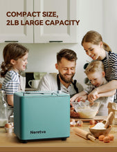 Load image into Gallery viewer, Compact All-Metal Bread Maker - 550W Dual Heaters for Perfect Homemade Bread