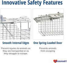 Load image into Gallery viewer, Humane Easy Set 1-Door Animal Trap for Squirrels and Rabbits - Compact Design